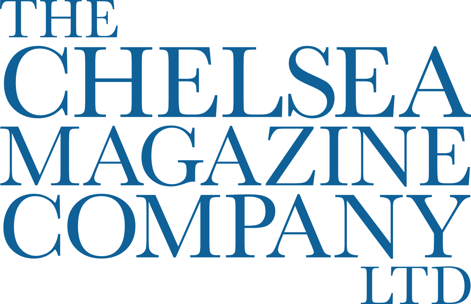 Chelsea Magazines logo blue
